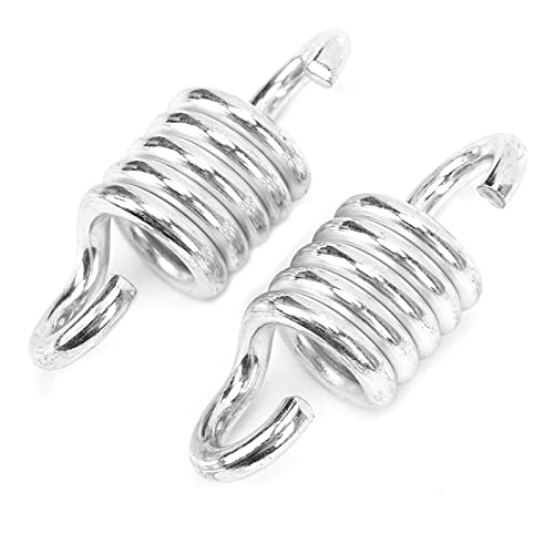 Acouto Swing -Hängemattenfeder -Set von 2, 8 Mm Schweren Federn mit Doppel Pivot Haken Acouto Swing -Hängemattenfeder -Set von 2, 8 Mm Schweren Federn mit Doppel Pivot Haken von Acouto