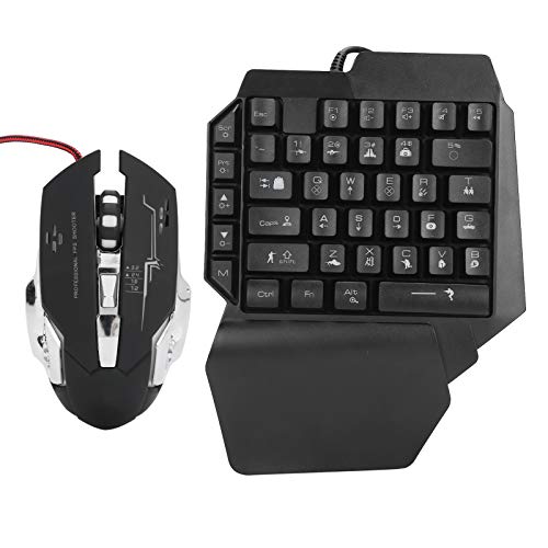 Acouto Tastatur- und Maus-Konverter-Set für E-Sport-Gaming-OTG-Adapter-Computerzubehör von Acouto