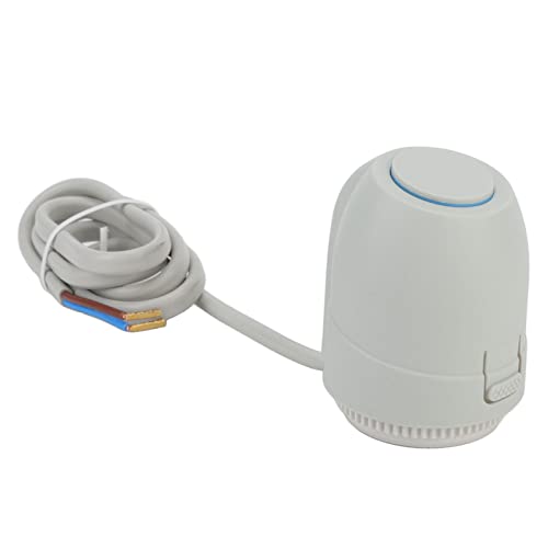 Acouto Thermoelektrischer Aktuator Premium PC -Material Thermostatisches Ventil für das Heizsystem von Acouto