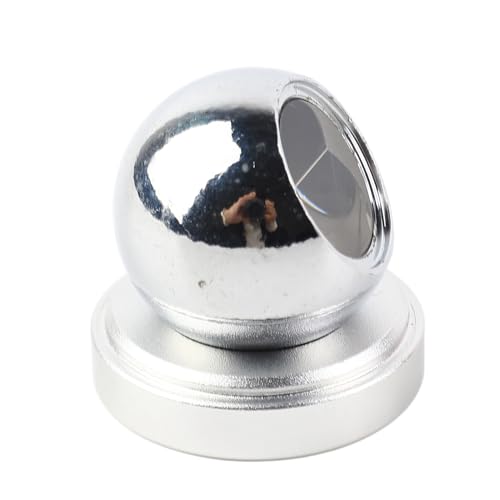 Acouto Total Station Reflective Sphere Prisma mit Magnetischer Basis für Tunnelüberwachung Land Vermessung BP001A Kugel und Bequem das mit und Kompakte Glas K9 -Aluminium Bequem von Acouto