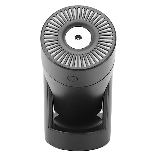 Acouto Tragbarer Luftbefeuchter Automatisch Shaking Spray USB Cooler Nebel -Luftbefeuchter für Schlafzimmer Desktop USB -Rotationsantrieb o Kleine Coole Nebel Luftbefeuchtigkeitsb (BLACK) von Acouto