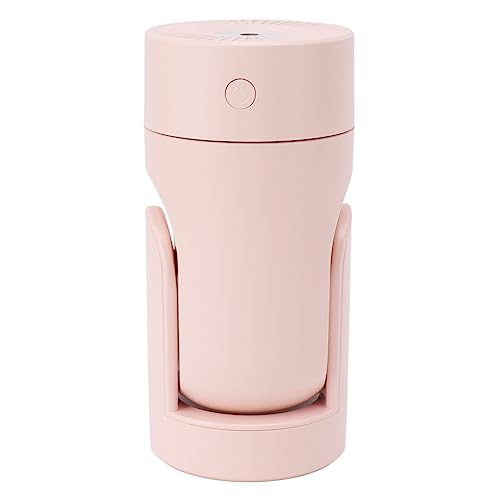 Acouto Tragbarer Luftbefeuchter Automatisch Shaking Spray USB Cooler Nebel -Luftbefeuchter für Schlafzimmer Desktop USB -Rotationsantrieb o Kleine Coole Nebel Luftbefeuchtigkeitsb (PINK) von Acouto
