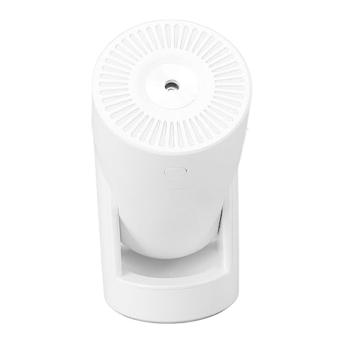 Acouto Tragbarer Luftbefeuchter USB Automatisch Rotierende Super Ruhige Kleine Desktop Cooler Nebel -Luftbefeuchter für Schlafzimmer Bürowagen Reisen Rotieren Feuchificat Tragbare Luftfeuchtigkeits von Acouto