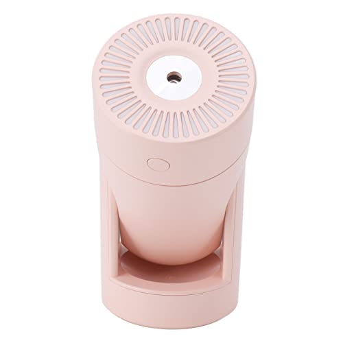 Acouto Tragbarer Luftbefeuchter USB Automatisch Rotierende Super Ruhige Kleine Desktop Cooler Nebel -Luftbefeuchter für Schlafzimmer Bürowagen Reisen Rotieren Feuchificat Tragbare Luftfeuchtigkeits von Acouto