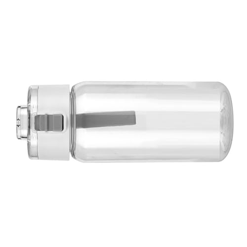 Acouto Transparente Hochkapazitäts-Wasserflasche mit Modischem Büro Sport-Design, 550 Ml Tragbare Trinkflasche für Studenten, Kunststoff Material Acouto Transparente Hochkapazitäts-Wasserflasche mit Modischem Büro Sport-Design, 550 Ml Tragbare Trinkflasche für Studenten, Kunststoff Material von Acouto