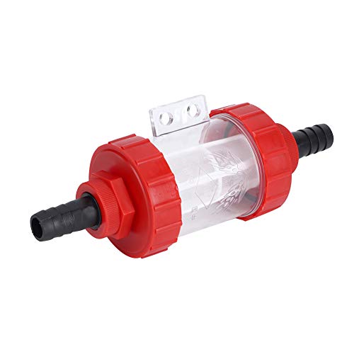 Acouto Transparenter Pumpenfilter mit Genauigkeitsfilter, Korrosionsbeständiges Gartenbewässerungssieb, Hervorragende Leistung für Pestizidzubehör (1 Zoll) von Acouto