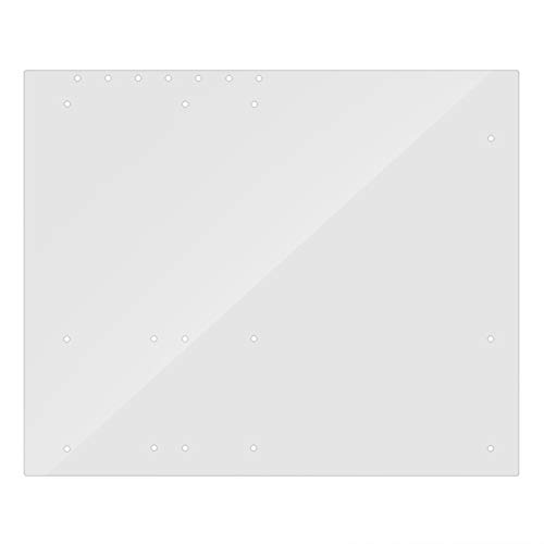 Acouto Transparentes Overlock-Computergehäuse, Motherboard-Acrylrahmen, DIY-Basisständer für ATX-Motherboard, bessere Kühlung und Wartung von Acouto
