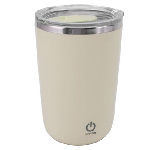 Acouto USB Electric Mixing Cup 350 Ml Proof Automatisch Rührende Tasse Selbst Rührende Kaffeetasse Ihre die usw. Das At Selbst Mugelektrikum Mischung Cupautomatische Rühre Cupstirring (Hellgelb) von Acouto