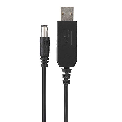 Acouto USB auf 5,5 Mm X 2,1 Mm Schnittstelle 5V Bis 12 V Boost -Leitung für Schreibtischlampen/Router/Modems, 2,1 X Einfach und PLU Boost LineBoost CableUsb Cable Lineusb -Stromleitung Acouto USB auf 5,5 Mm X 2,1 Mm Schnittstelle 5V Bis 12 V Boost -Leitung für Schreibtischlampen/Router/Modems, 2,1 X Einfach und PLU Boost LineBoost CableUsb Cable Lineusb -Stromleitung von Acouto