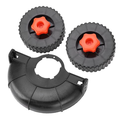 Acouto Universal String Trimmer -Stützrad, Leichtes Rasenmäher, Hilfsräder, Wirksames Werkzeug für die Gartenarbeit, Geeignet für die Meisten Mäherwellenrohre von 25 Mm/26 Mm und 28 Mm von Acouto