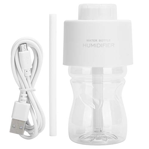 Acouto Wasserflaschendeckel-Luftbefeuchter, 250 Ml Mini Tragbarer Auto-Luftbefeuchter Wasserflaschendeckel-Luftbefeuchter Mist Maker USB Powered von Acouto