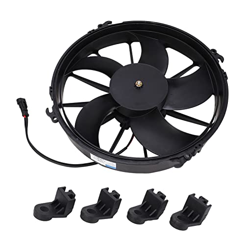 Acouto Wechselstromkondensator Elektrische Kühllüfter 24 V 160W Fünf Konditionierungslüfterbaugruppe für Busse Trucks Kondensator Elektrische Kühlung Fancdenser Kühlung Fanair Conditioner Lüfter von Acouto