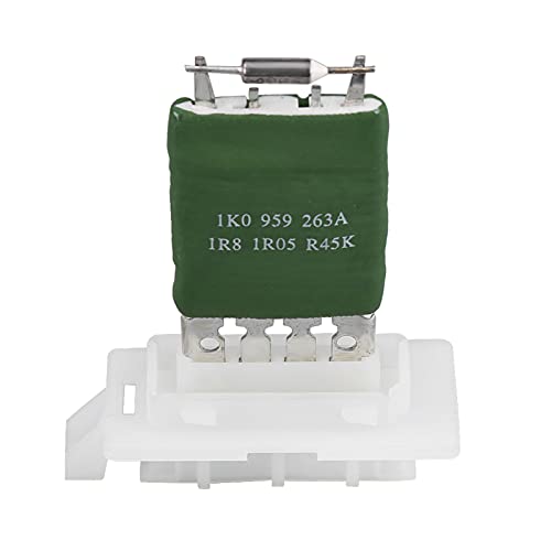 Acouto Widerstand der Heizung der Reduzierten Kontrolle Das Dauerhafte Passformgebläse für Das für 1K0959263a, Stabile und Zuverlässige, Beispielhafte Überhitzung, Ideal für die Klimaanlage von Acouto