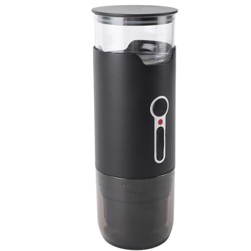 Acouto Wiederaufladbare Kaffeemaschine Automatisch 15 Druck Elektrische USB -Kaffeemaschine für Heizcampen überall COF COF Wiederaufladbare Kaffee Maschinenwerkzeugkaffee (Italienische Nichtheizung) von Acouto