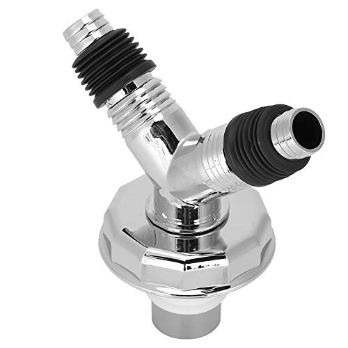 Acouto Y Rohranschluss Bodenabflussadapter, Langlebiges Waschmaschinen -Dichtungswerkzeug für die Küche, Bodenabflussabdeckung (Y-förmige dekorative Abdeckung) von Acouto