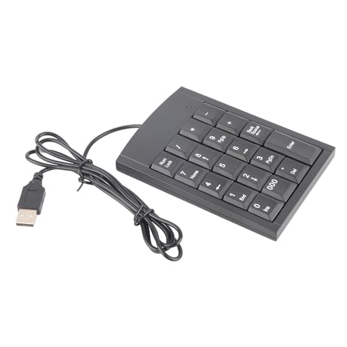 Acouto Ziffernblock, Tragbare -USB-Ziffernblock-Nummerntastatur für Laptop-Desktop-Computer von Acouto