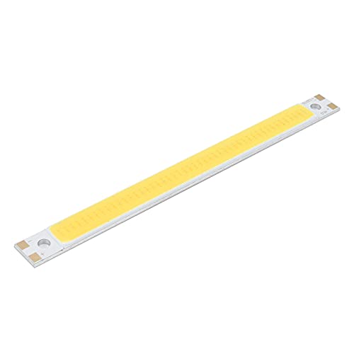 COB-Lichtchip, 3000-6500K/12-14V 10W LED-Lichtchip-Panel Intiert COB-Lichtquelle 1000LM 120x10mm Warmweiß(Warmweißes Licht) von Acouto