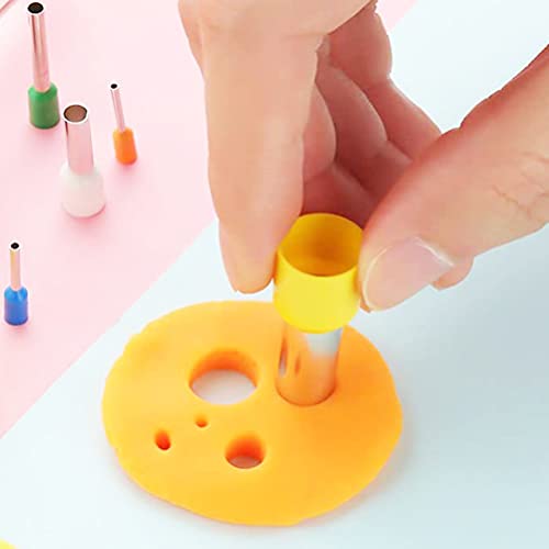 Cutter DIY Clay Cutters Formen für Schmuckherstellung mit Ohrkarten Haken DIY -Plastiktüten Cuttersdiy Clay Cutters Formen mit Cutter Dies Setzt Sie zu versichern. (126 Stück Ohrringschneider) von Acouto