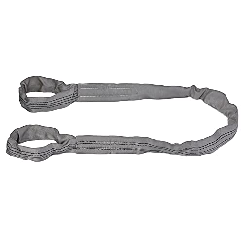 Doppelschleifen-Hebeschlinge Rundschlinge Kranschlinge Hebeschlinge rund Doppelschnalle Hebeband Breite ca. 85 mm PES 4T Lager-Gewicht (#2) von Acouto