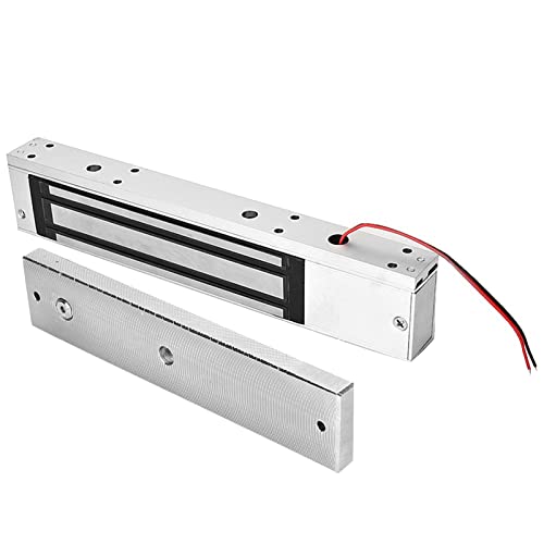 Elektromagnetisches Schloss, 12 V, Magnetisches Türschloss, 280 Kg, Türschloss, Einzelnes Elektrisches Magnetschloss mit LED-Licht von Acouto