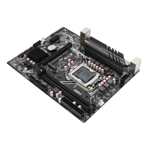 H510 Motherboard für 10 1 CPU Dual DDR4 64 GB Speicher M.2 Hochgeschwindigkeitsanschluss PCIe 16x Gen 3.0 Steckplatz PC Motherboard mit Metallkühlkörper Das Motherboard A Robust H510 Motherboard für 10 1 CPU Dual DDR4 64 GB Speicher M.2 Hochgeschwindigkeitsanschluss PCIe 16x Gen 3.0 Steckplatz PC Motherboard mit Metallkühlkörper Das Motherboard A Robust von Acouto