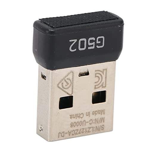 Kleiner tragbarer USB-Mausempfänger – ABS-Metall-Adapter für von Acouto