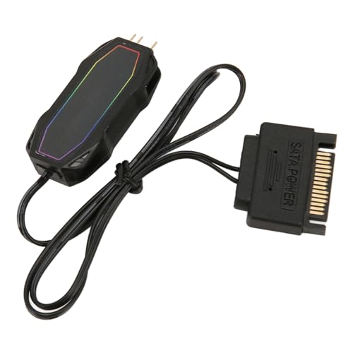 PC DIY Enthusiasten, Computergehäuse für ABS-Materialien, Argbb Mini RGB FANS Controller für Geschwindigkeit und automatische Anpassung von Brill PC DIY Enthusiasten, Computergehäuse für ABS-Materialien, Argbb Mini RGB FANS Controller für Geschwindigkeit und automatische Anpassung von Brill von Acouto