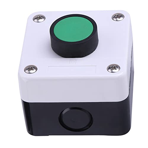 Push-Steuerboxen Push Weherproof Green Hochwertiges Material. Die Schaltstationsbox Wurde Als Box One Button Momentary Socket Push Control Boxes Push Weherproof Green Hergestellt taster aufputz f von Acouto