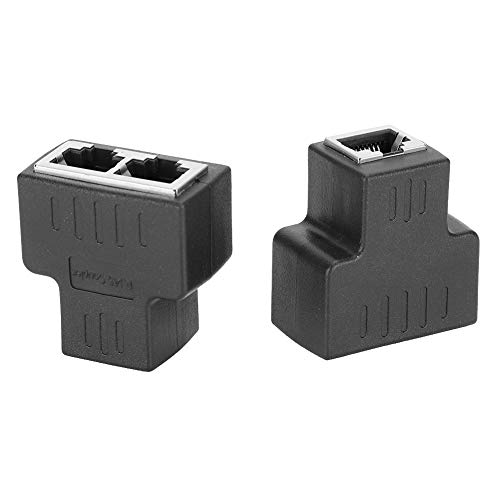Switches Ethernet-Kabeladapter 1-in-2-out-RJ45-Buchse, LAN-Anschluss, Kabelverl?ngerung, Split Switches, 2PCs Switches Ethernet-Kabeladapter 1-in-2-out-RJ45-Buchse, LAN-Anschluss, Kabelverl?ngerung, Split Switches, 2PCs von Acouto