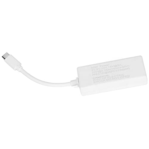 USB-auf-USB-Adapter, Adapter für 2/1 auf TypeC-Konverter für MacBook Switch-Spielekonsolen, Mobiltelefone, Notebooks (Weiss) von Acouto