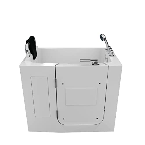 AcquaVapore Sitzbadewanne Senioren Wanne Sitzwanne mit Tür S08-TH-B 110x68cm von AcquaVapore by Sandra Jentho