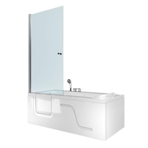 Kombi Duschkabine Seniorenwanne mit Tür S17D-EH-R-EC 75x150 cm Kombi Duschkabine Seniorenwanne mit Tür S17D-EH-R-EC 75x150 cm von AcquaVapore by Sandra Jentho