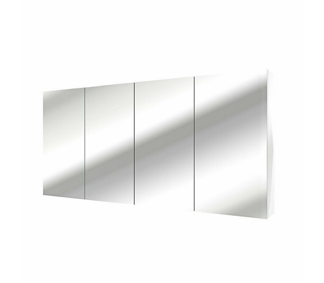AcquaVapore Badezimmerspiegelschrank Spiegelschrank, Badspiegel, Badezimmer Spiegel City 160cm weiß von AcquaVapore