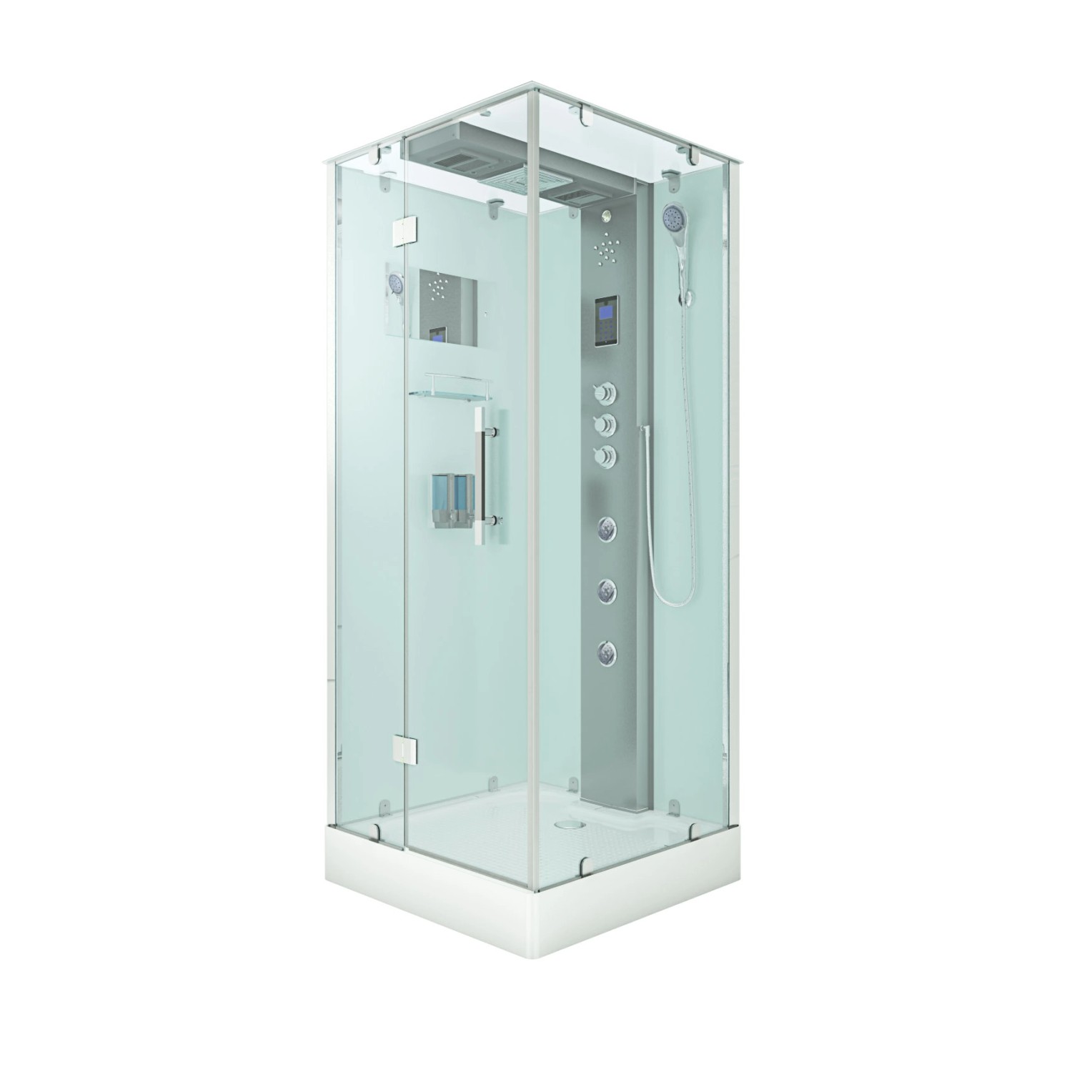 AquaVapore Dampfdusche Duschtempel Sauna Dusche Duschkabine D38-00L3-EC 80x80 cm AquaVapore Dampfdusche Duschtempel Sauna Dusche Duschkabine D38-00L3-EC 80x80 cm von AcquaVapore