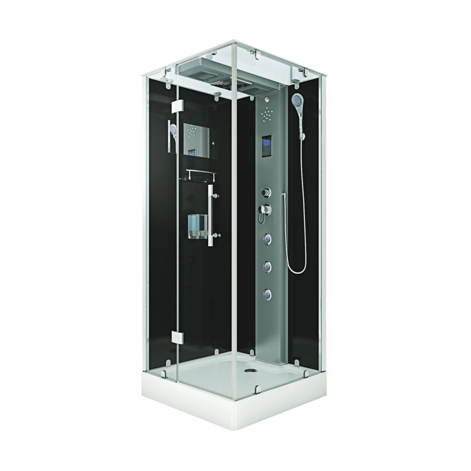 AquaVapore Dampfdusche Duschtempel Sauna Dusche Duschkabine D38-03L2-EC 80x80 cm AquaVapore Dampfdusche Duschtempel Sauna Dusche Duschkabine D38-03L2-EC 80x80 cm von AcquaVapore