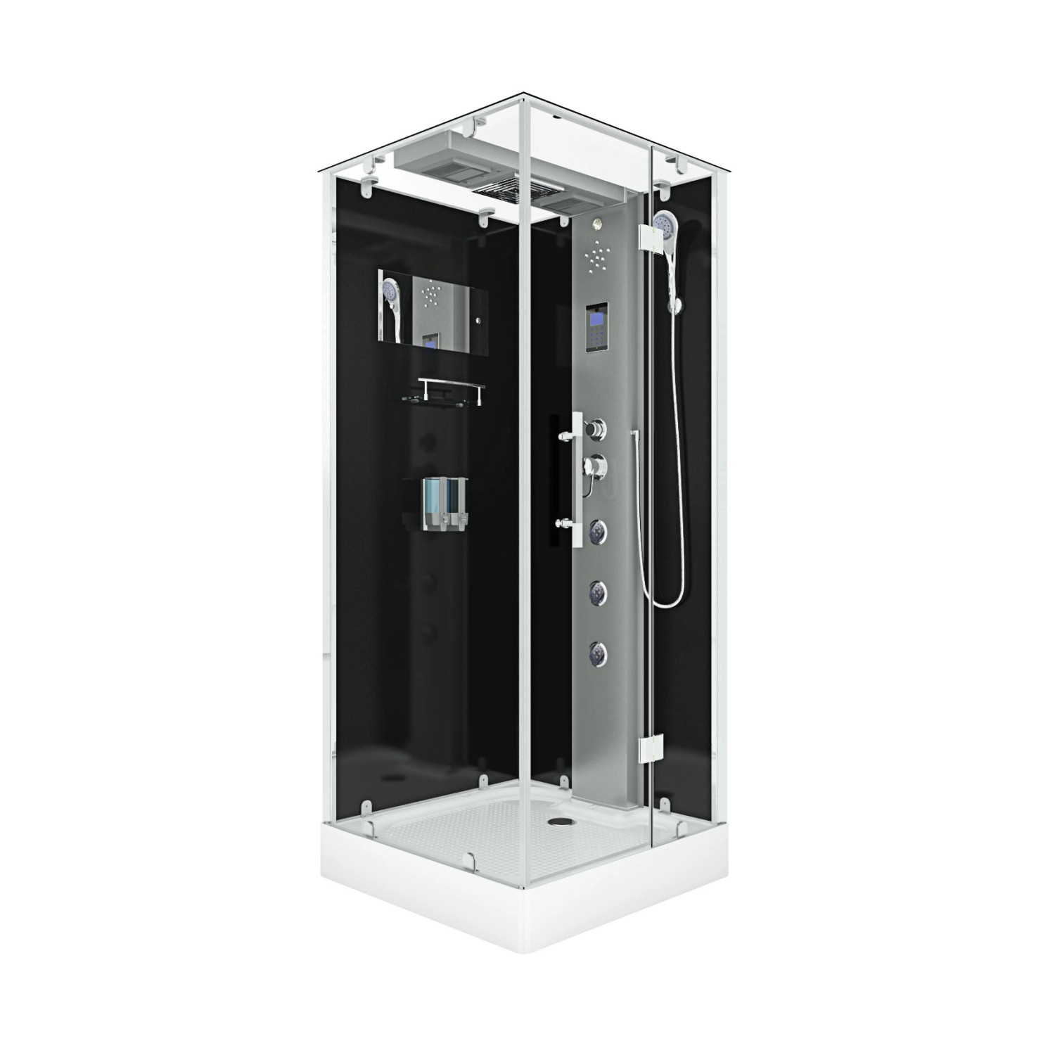 AquaVapore Dampfdusche Duschtempel Sauna Dusche Duschkabine D38-03R2 80x80 cm AquaVapore Dampfdusche Duschtempel Sauna Dusche Duschkabine D38-03R2 80x80 cm von AcquaVapore
