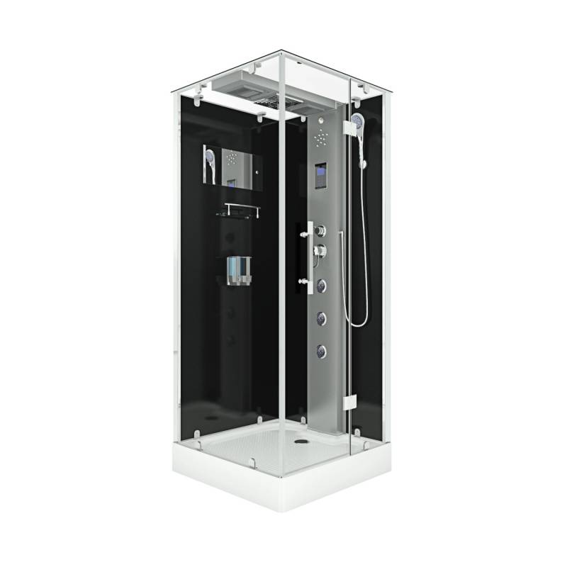 AquaVapore Dampfdusche Duschtempel Sauna Dusche Duschkabine D38-13R2 90x90 cm von AcquaVapore