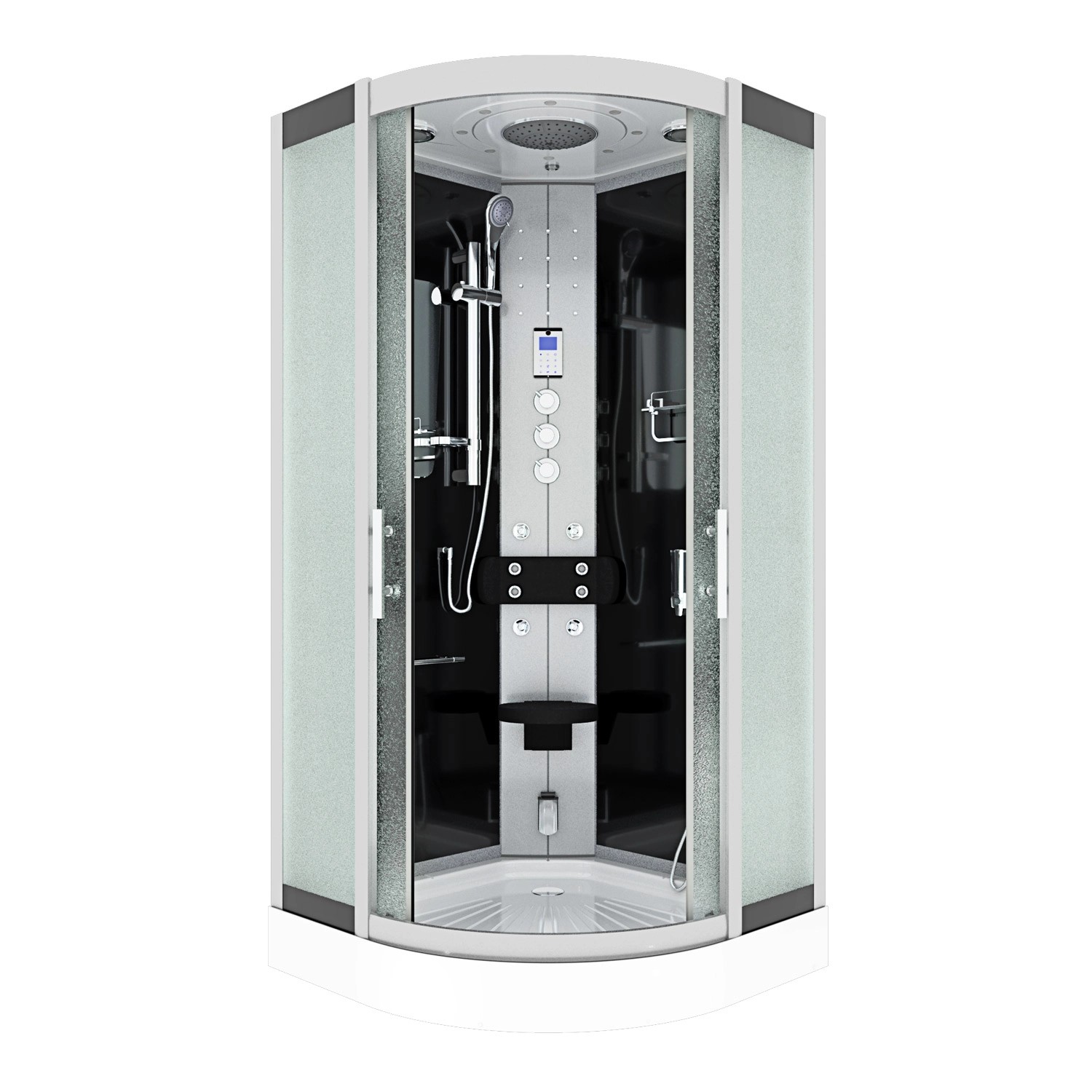 AcquaVapore Dampfdusche Duschtempel Sauna Dusche Duschkabine D46-23M3-EC 100x100 AcquaVapore Dampfdusche Duschtempel Sauna Dusche Duschkabine D46-23M3-EC 100x100 von AcquaVapore