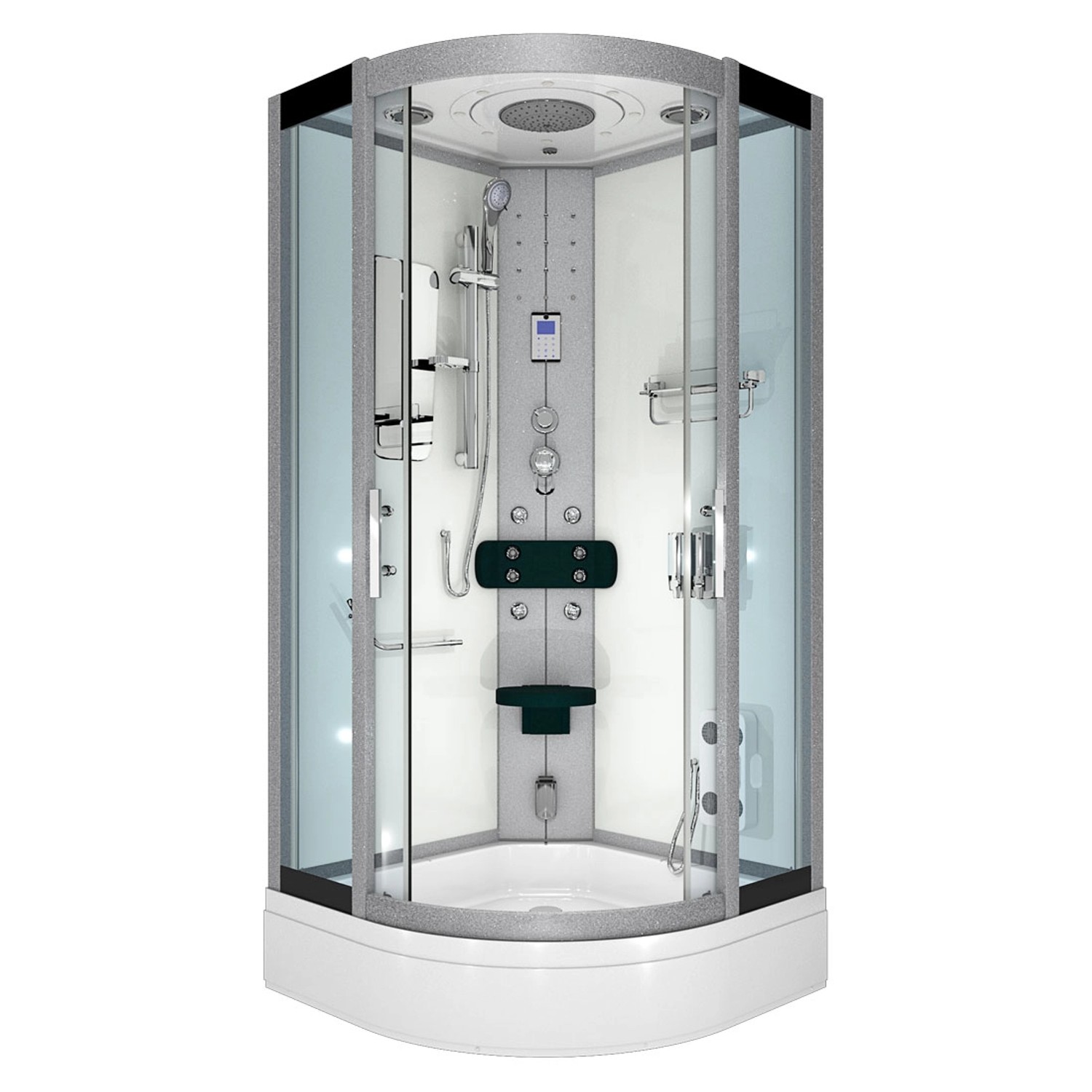 AcquaVapore Dampfdusche Duschtempel Sauna Dusche Duschkabine D46-60T2-EC 100x100 AcquaVapore Dampfdusche Duschtempel Sauna Dusche Duschkabine D46-60T2-EC 100x100 von AcquaVapore
