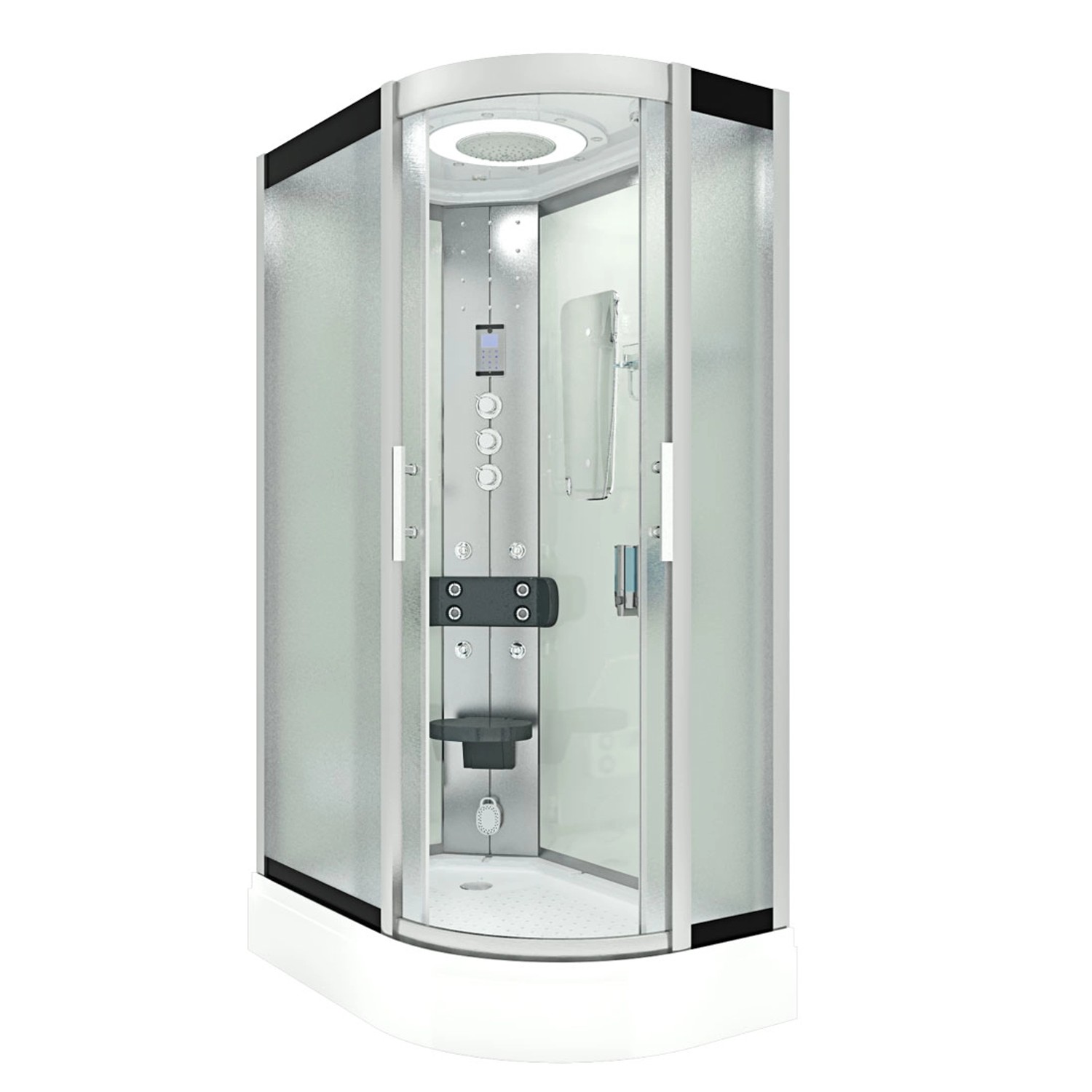 AquaVapore Duschkabine Komplettdusche Fertigdusche Dusche D60-70M1R-EC 80x120 cm AquaVapore Duschkabine Komplettdusche Fertigdusche Dusche D60-70M1R-EC 80x120 cm von AcquaVapore