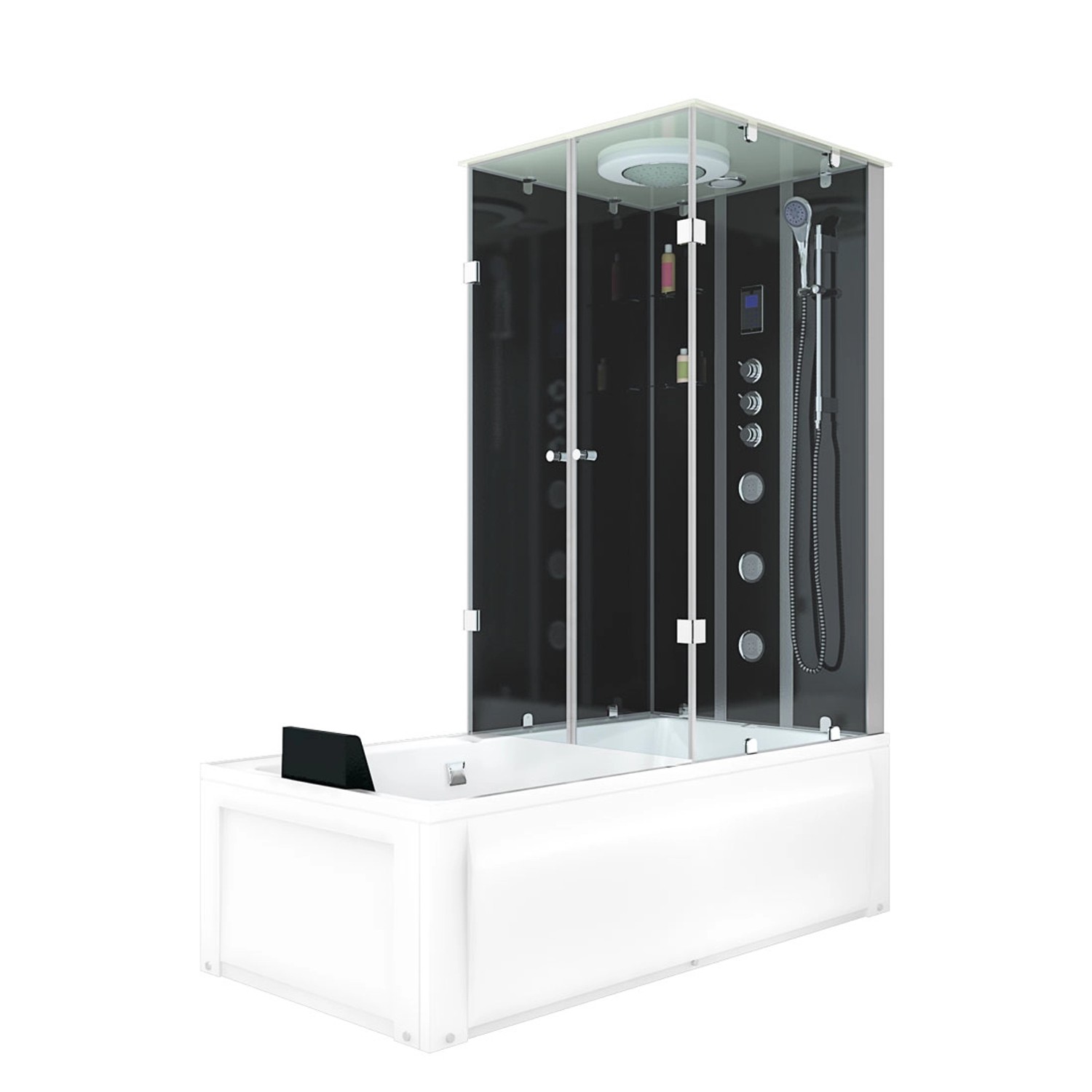 AcquaVapore Dusche Wanne Kombination K05-L33-EC Duschkabine 180x90 AcquaVapore Dusche Wanne Kombination K05-L33-EC Duschkabine 180x90 von AcquaVapore