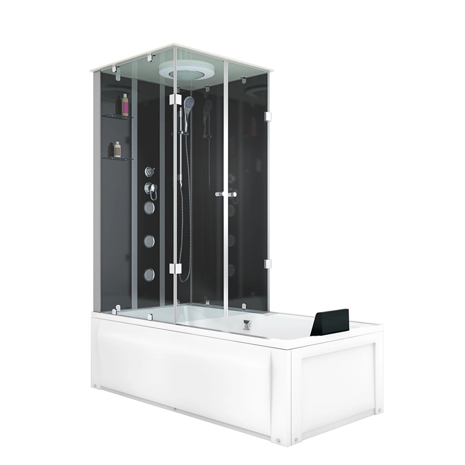AcquaVapore Dusche Wanne Kombination K05-R30 Duschkabine 90x180 AcquaVapore Dusche Wanne Kombination K05-R30 Duschkabine 90x180 von AcquaVapore