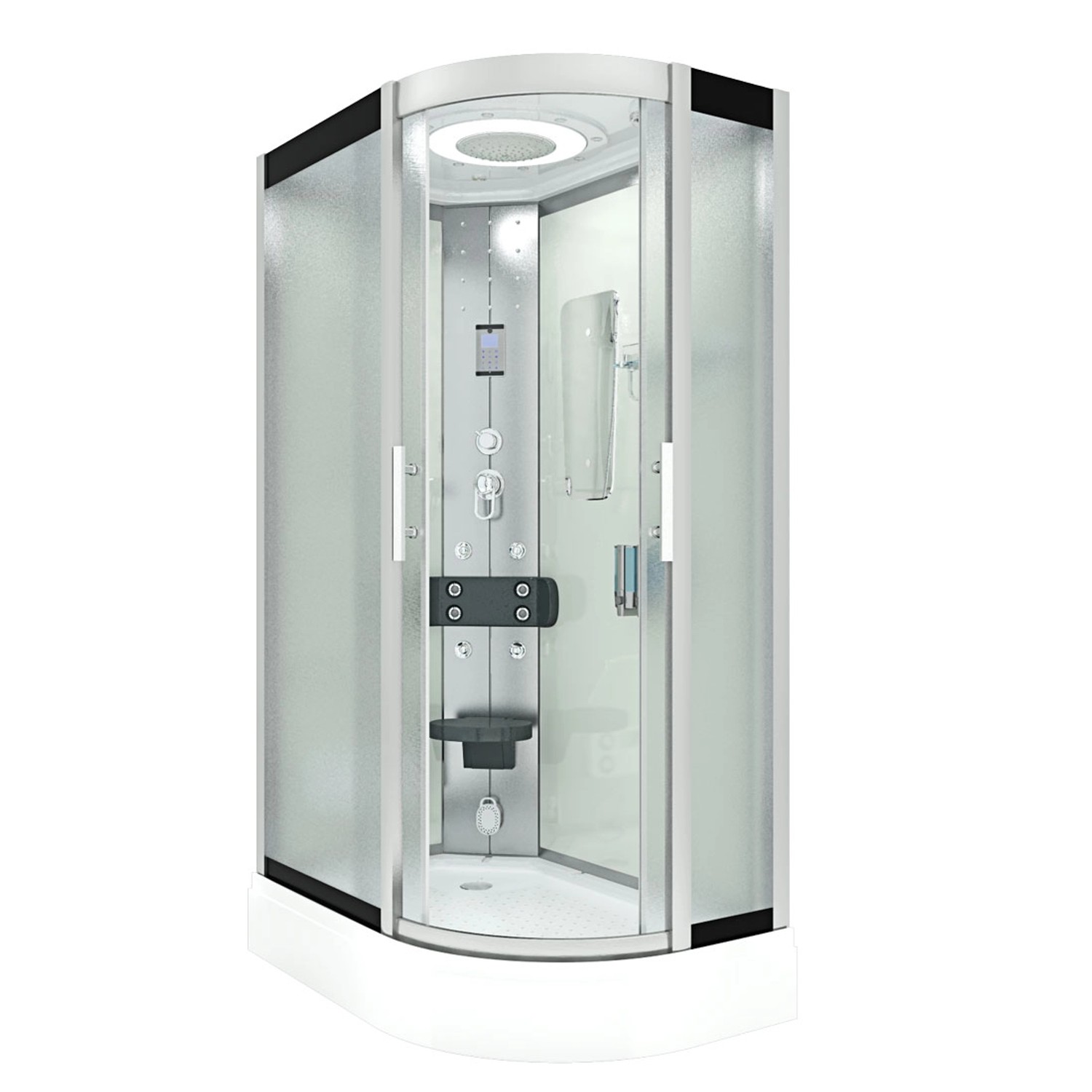 AquaVapore Dusche Duschkabine D60-70M2R-EC Duschtempel Sauna 80x120 cm AquaVapore Dusche Duschkabine D60-70M2R-EC Duschtempel Sauna 80x120 cm von AcquaVapore