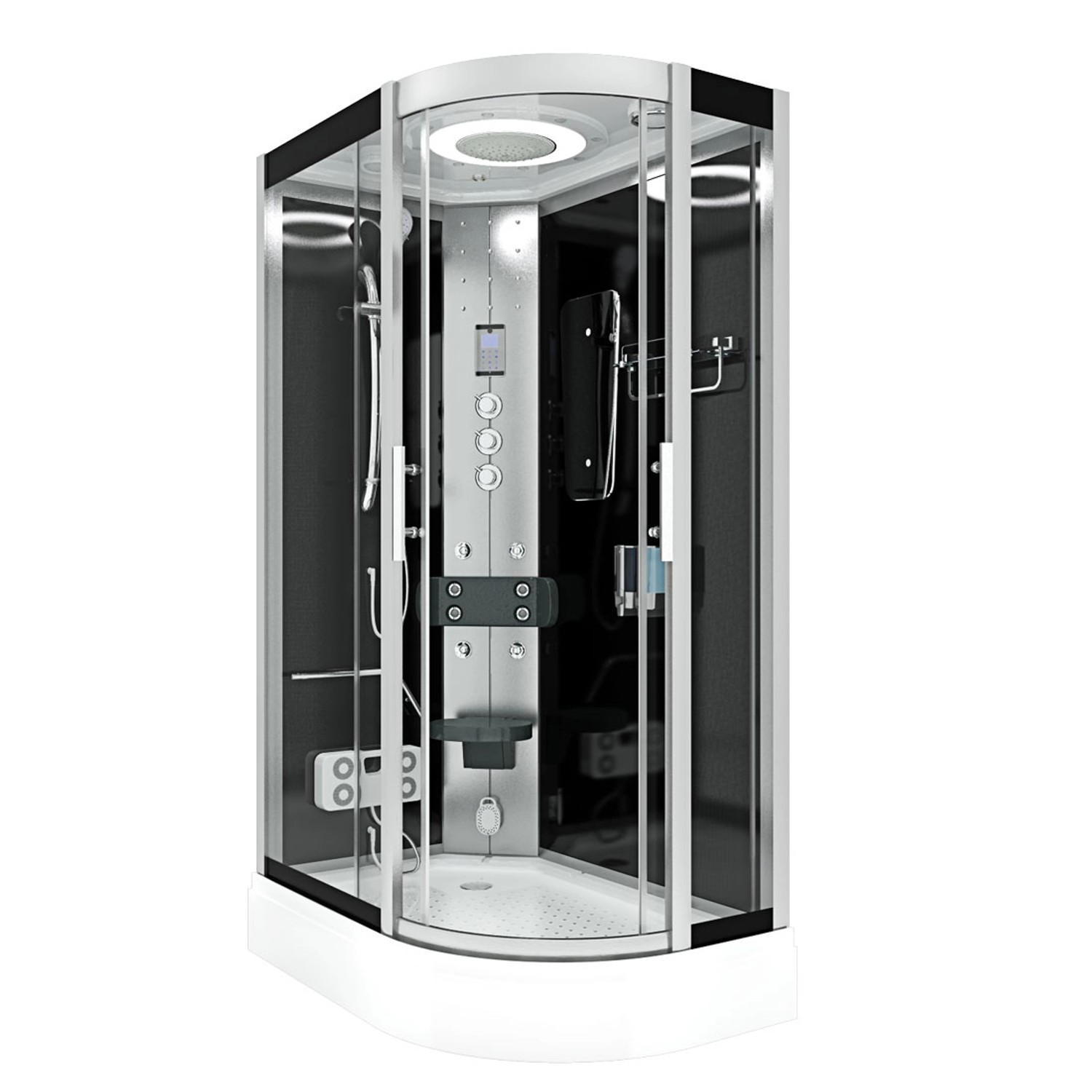 AquaVapore Dusche Duschkabine D60-73T3R-EC Duschtempel Sauna 80x120 cm AquaVapore Dusche Duschkabine D60-73T3R-EC Duschtempel Sauna 80x120 cm von AcquaVapore