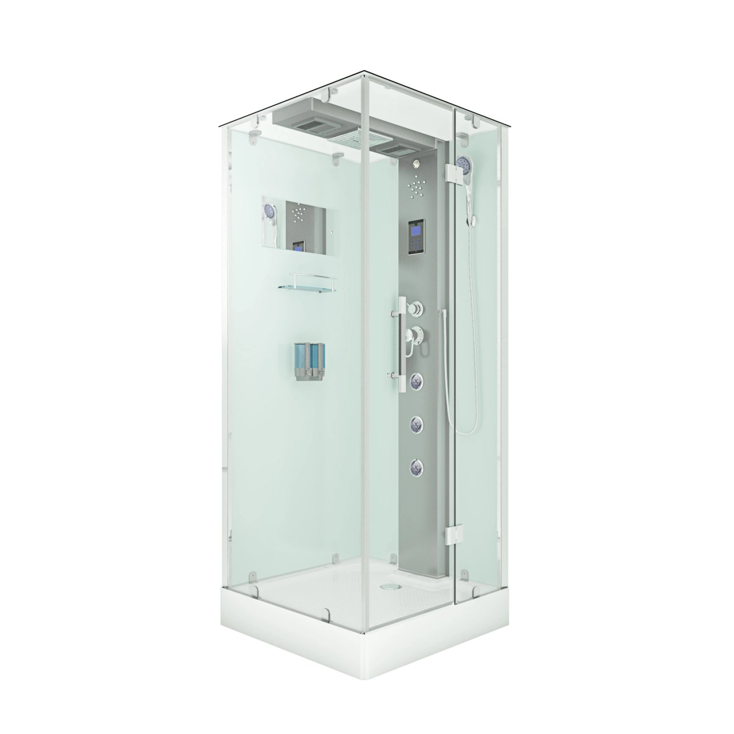 AquaVapore Duschkabine Komplettdusche D38-00R0-EC Fertigdusche Dusche 80x80 cm AquaVapore Duschkabine Komplettdusche D38-00R0-EC Fertigdusche Dusche 80x80 cm von AcquaVapore