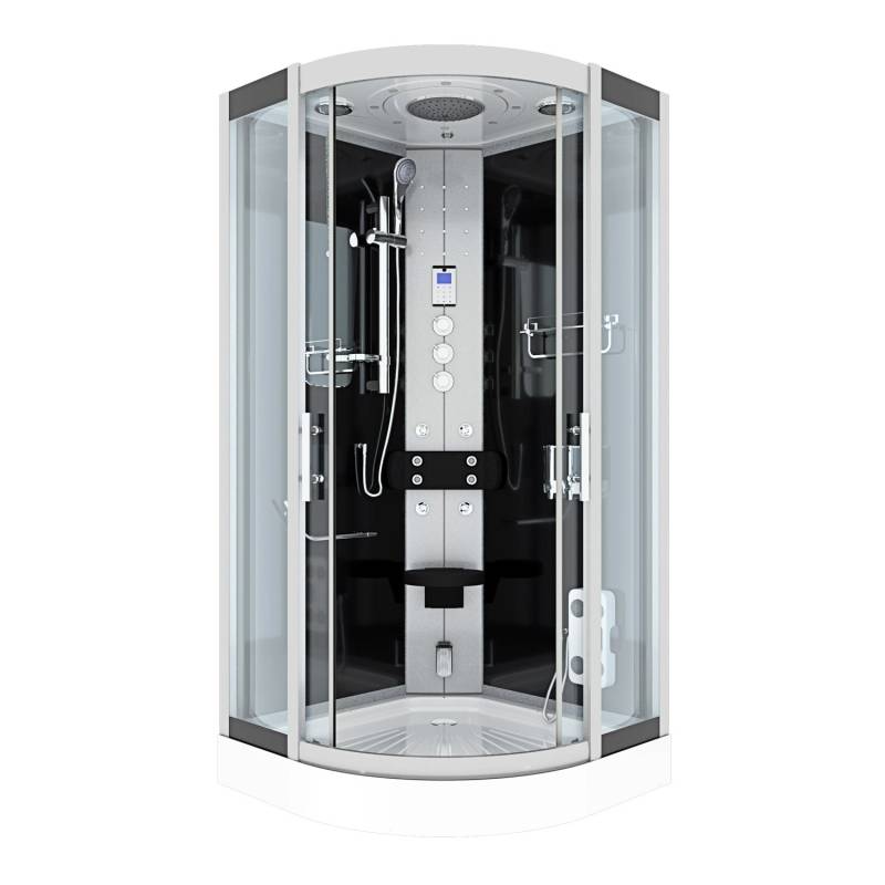 AcquaVapore Duschkabine Dusche D46-23T1 Komplettdusche Fertigdusche 100x100 von AcquaVapore