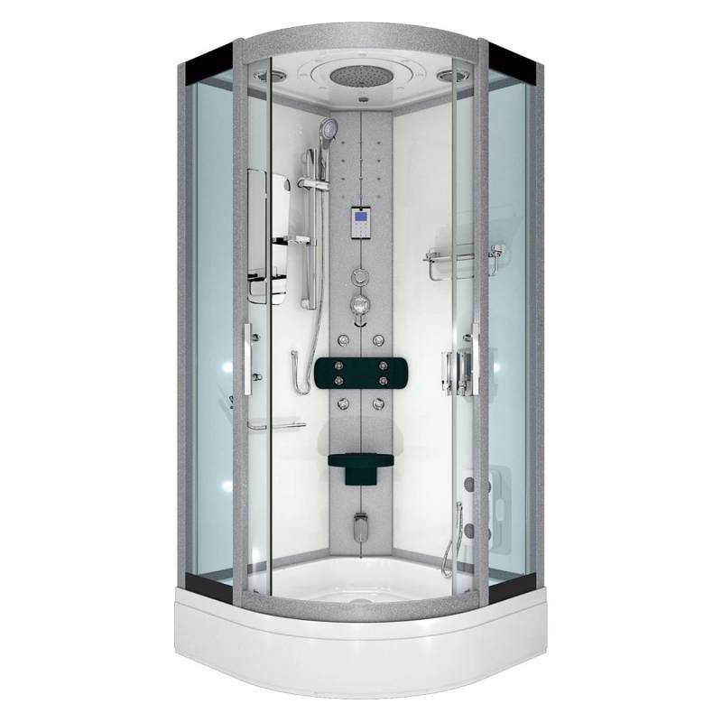 AcquaVapore Duschkabine Dusche D46-50T0-EC Komplettdusche Fertigdusche 90x90 von AcquaVapore