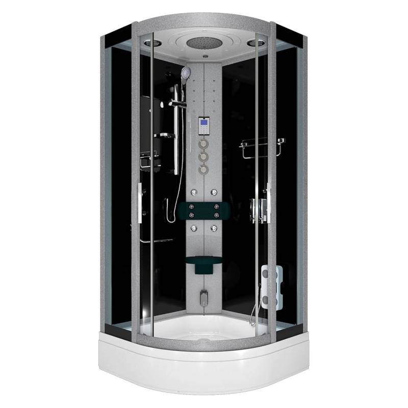 AcquaVapore Duschkabine Dusche D46-63T1-EC Komplettdusche Fertigdusche 100x100 von AcquaVapore