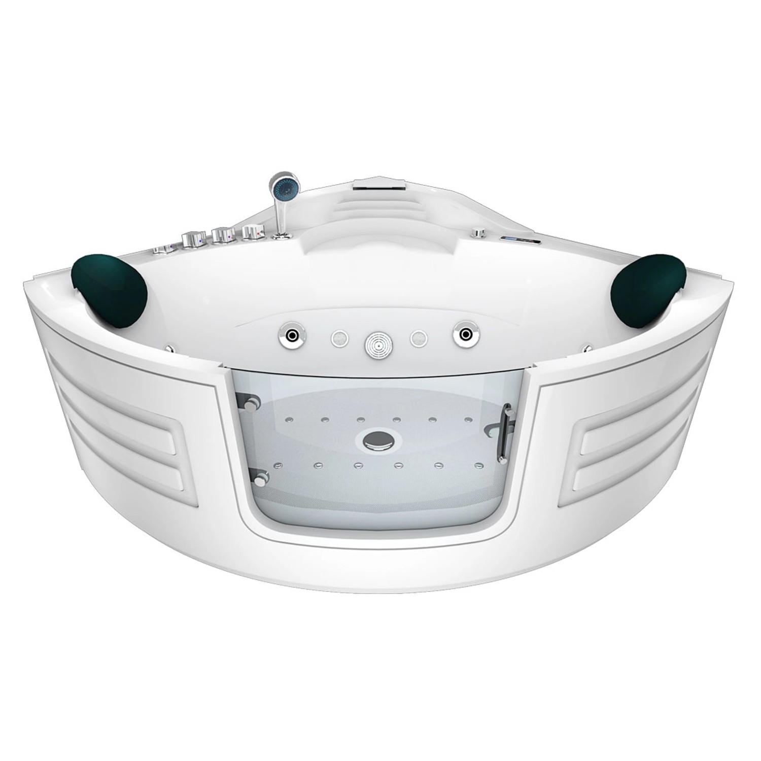 AcquaVapore Whirlpool Pool Badewanne Eckwanne Wanne W70-SC 150x150 mit Tür Walk- AcquaVapore Whirlpool Pool Badewanne Eckwanne Wanne W70-SC 150x150 mit Tür Walk- von AcquaVapore