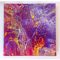 Plasma - Acryl Auf Holzplatte Plasma - Acryl Auf Holzplatte von AcrylInks